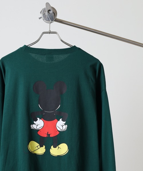 セール】MICKEYMOUSE ミッキーマウス BIGロンT unisex（Tシャツ