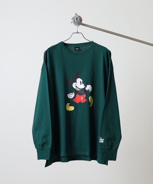 セール】MICKEYMOUSE ミッキーマウス BIGロンT unisex（Tシャツ