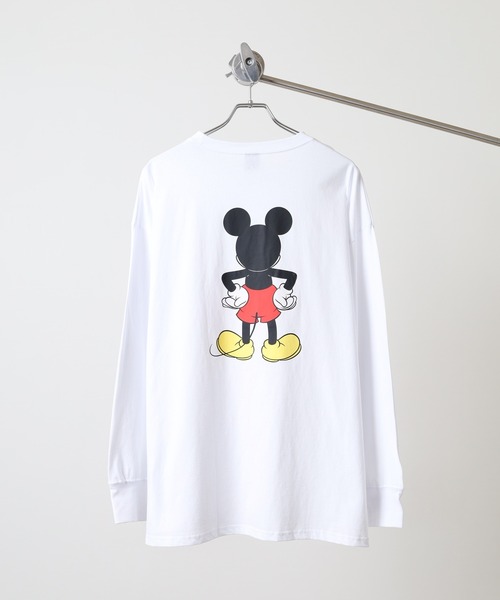 LGB スカルミッキー ロンＴ セール】MICKEYMOUSE ミッキーマウス BIGロンT unisex（Tシャツ