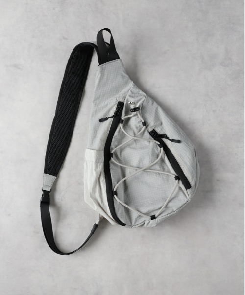 BACK NUMBER（バックナンバー）の「【BACK NUMBER】リップストップナイロンワンショルダーバッグ（ショルダーバッグ・メンズ・ブラウン/ブラック/グレー・ONE SIZE）」の3枚目の写真