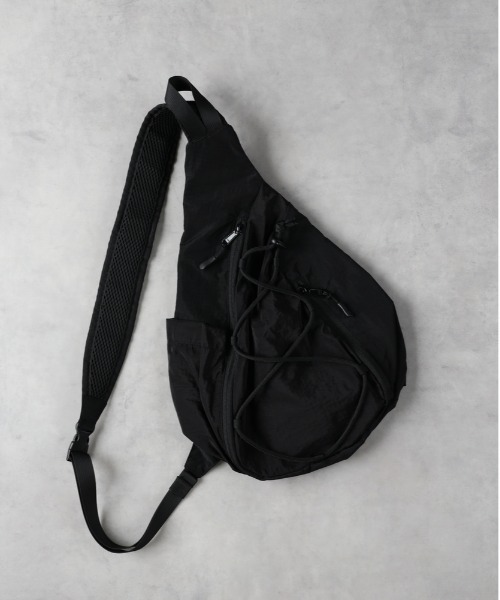 BACK NUMBER（バックナンバー）の「【BACK NUMBER】リップストップナイロンワンショルダーバッグ（ショルダーバッグ・メンズ・ブラウン/ブラック/グレー・ONE SIZE）」の2枚目の写真