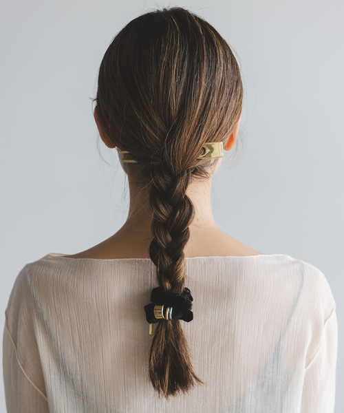 Noble(ノーブル)の「《NOBLE別注》NN/エヌエヌ ヘアスティックSET(シュシュ・レディース・シルバー/ゴールド・FREE)」の4枚目の写真