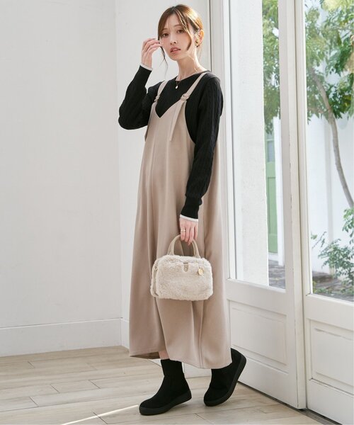 PRADAワンピース兼ジャンパースカート美品42varginwool100 % PRADA