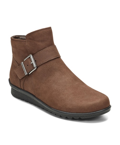 ROCKPORT（ロックポート）の「【WOMEN】トゥルーフレックス コナン ショートブーツ（ブーツ・レディース・ブラウン・25.0cm/24.0cm/23.0cm/24.5cm/23.5cm/22.5cm）」の4枚目の写真