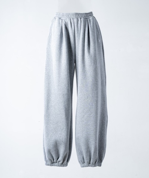 17HR(セブンティーンアワーズ)の「【ユニセックス】ルーズスウェットパンツ(スウェットパンツ・レディース・ブラック/グレー・FREE)」の4枚目の写真