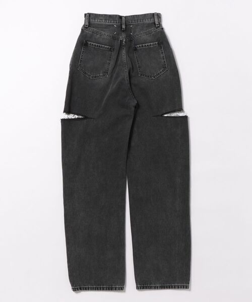 Maison Margiela（メゾンマルジェラ）の「Maison Margiela-women PANTS 5 POCKETS（デニムパンツ・レディース・ブラック・38/36）」の4枚目の写真