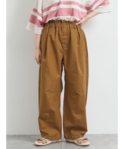 SM2（エスエムツー）の「[接触冷感]配色ステッチパンツ（その他パンツ・レディース・ネイビー/キャメル/カーキ/クリーム・L/M）」の4枚目の写真