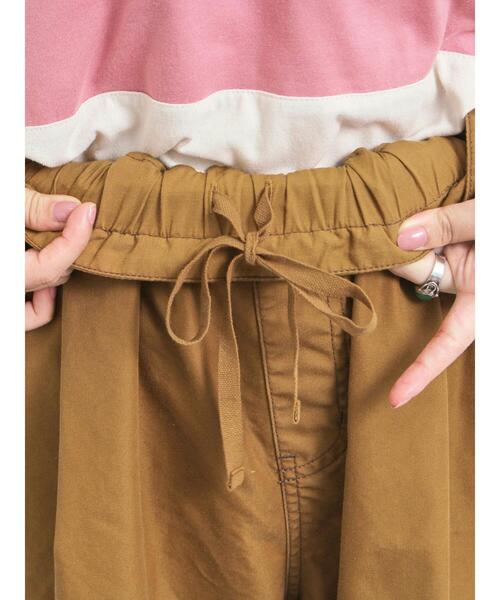 SM2（エスエムツー）の「[接触冷感]配色ステッチパンツ（その他パンツ・レディース・ネイビー/キャメル/カーキ/クリーム・L/M）」の9枚目の写真