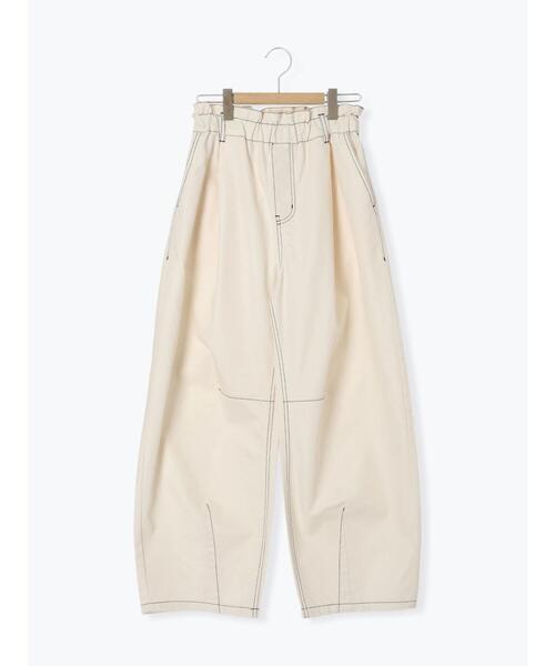 SM2（エスエムツー）の「[接触冷感]配色ステッチパンツ（その他パンツ・レディース・ネイビー/キャメル/カーキ/クリーム・L/M）」の15枚目の写真