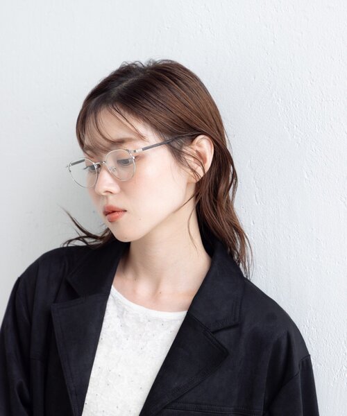 Kastane（カスタネ）の「メタルフレームメガネ（メガネ・レディース・シルバー・FREE）」の9枚目の写真