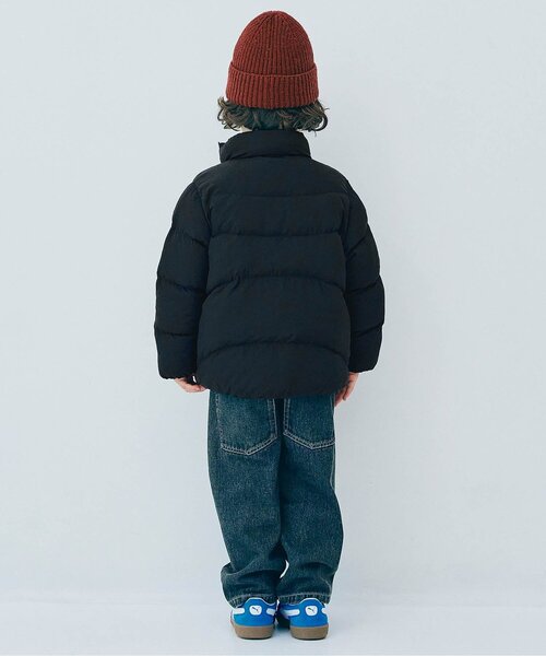 p.premier(ピードットプルミエ)の「【洗える】ほわほわ中綿のスタンドカラーパファージャケット_ジュニア対応(ダウンジャケット/コート・キッズ・ブラック/カーキ/イエロー/ラベンダー・90/100/110/120/80/130/140)」の15枚目の写真