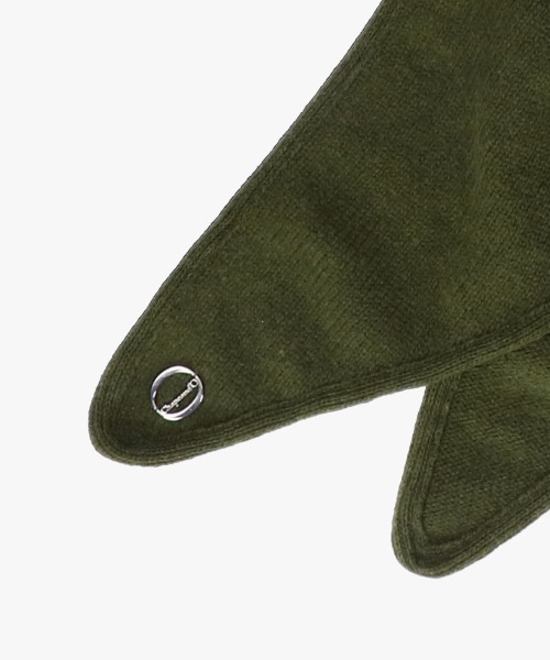 Chapeau d' O（シャポードオー）の「Chapeau d' O  Oversized Knit Scarf / シャポードオー（ストール/ショール・レディース・ブラック/グレー/オリーブ/ワイン・FREE）」の19枚目の写真