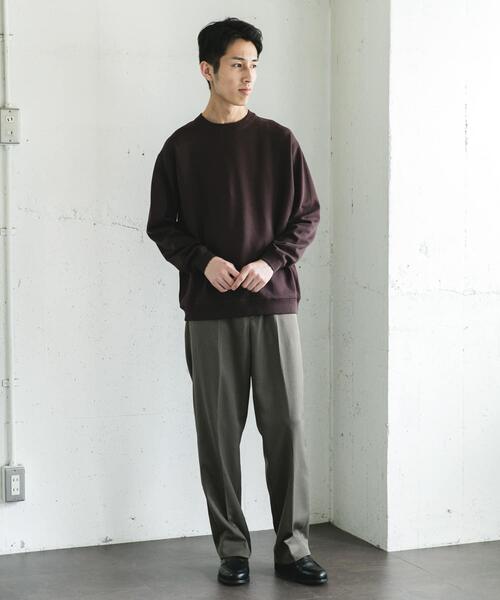 URBAN RESEARCH DOORS(アーバンリサーチドアーズ)の「ウールライクサージストレートトラウザー(その他パンツ・メンズ・グレー系その他/ブラック/ブラウン・MEDIUM/LARGE)」の15枚目の写真