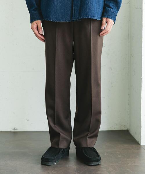 セール】ウールライクサージストレートトラウザー（その他パンツ