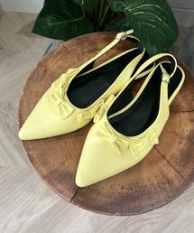 VIVIAN by tomoka | トリプルリボンスリングバックパンプス　ZOZOTOWN限定商品(パンプス)