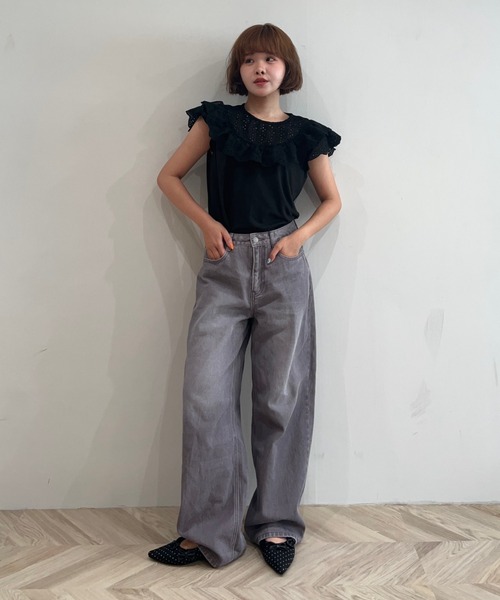 セール】VIVIAN by tomoka トリプルリボンスリングバックパンプス