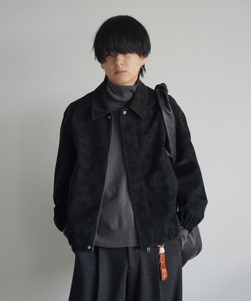 WYM ウィム　ショートブルゾン M*a様 【WYM】ARTIFICIAL GRAIN SHORT BLOUSON ARTIFICIAL GRAIN