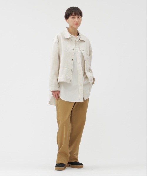 【MHL./新品】BRUSHED CHINO COTTON (S-Mサイズ相当) MHL.（エムエイチエル）の「BRUSHED CHINO COTTON（その他パンツ