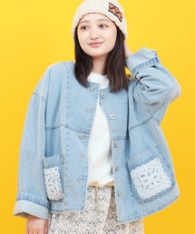 チチカカ | Orale! クロシェコンビデニムジャケット(デニムジャケット)