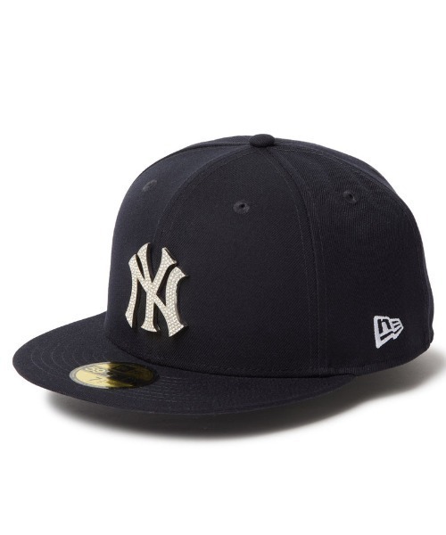 NEW ERA/ニューエラ キャップ 59FIFTY Rhinestone Badge ラインストーンバッジ ニューヨーク・ヤンキース/ロサンゼルス・ドジャース
