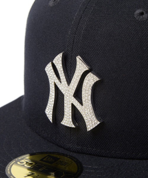 NEW ERA/ニューエラ キャップ 59FIFTY Rhinestone Badge ライン