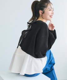 ニットセットブラウス