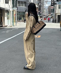 バナナスリーブオールインワン/Banana Sleeve Jumpsuit（つなぎ