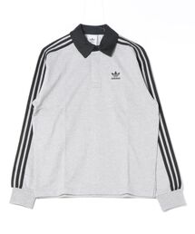 adidas アディダス U RUGBY POLO LS ロングスリーブ JY1399 MGREY/BLACK