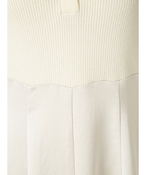 FRAY I.D（フレイアイディー）の「オープンポロカラーニットワンピース