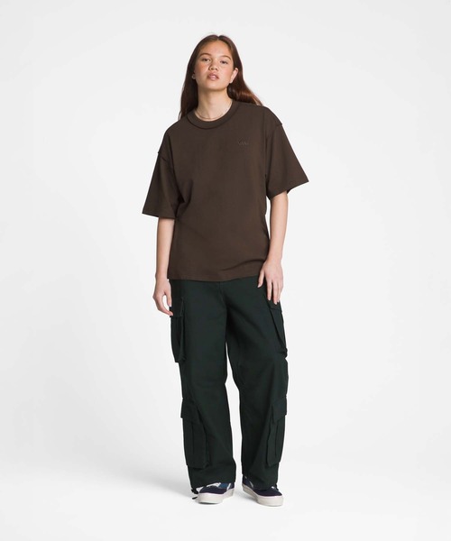 VANS(バンズ)の「VANS PREMIUM Tシャツ / Premium Standards SS Tshirt LX VN000GBY3N11(Tシャツ/カットソー・メンズ・ダークブラウン・LARGE/X-LARGE)」の5枚目の写真