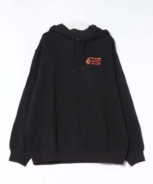 VOLCOM（ボルコム）の「VOLCOM/ボルコム WORKWEAR PO プルオーバー/パーカー A4132503（パーカー・メンズ・ブラック/ヘザーグレー・L/M/XL）」の11枚目の写真