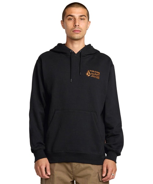 VOLCOM（ボルコム）の「VOLCOM/ボルコム WORKWEAR PO プルオーバー/パーカー A4132503（パーカー・メンズ・ブラック/ヘザーグレー・L/M/XL）」の13枚目の写真