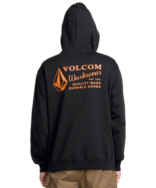 VOLCOM（ボルコム）の「VOLCOM/ボルコム WORKWEAR PO プルオーバー/パーカー A4132503（パーカー・メンズ・ブラック/ヘザーグレー・L/M/XL）」の15枚目の写真