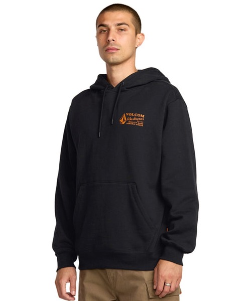 VOLCOM（ボルコム）の「VOLCOM/ボルコム WORKWEAR PO プルオーバー/パーカー A4132503（パーカー・メンズ・ブラック/ヘザーグレー・L/M/XL）」の14枚目の写真