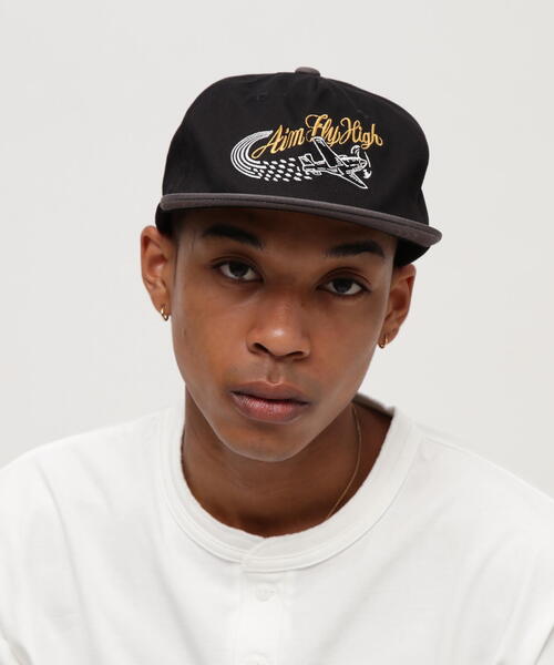 AVIREX(アヴィレックス)の「AUTHENTIC AimFlyHigh LOGO CAP / オーセンティック ロゴキャップ / AVIREX / アヴィレックス(キャップ・メンズ・ブラック/オリーブ系・F)」の5枚目の写真