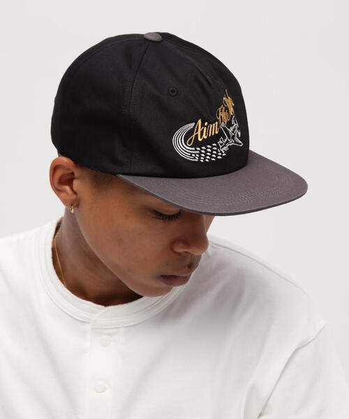 AVIREX(アヴィレックス)の「AUTHENTIC AimFlyHigh LOGO CAP / オーセンティック ロゴキャップ / AVIREX / アヴィレックス(キャップ・メンズ・ブラック/オリーブ系・F)」の6枚目の写真