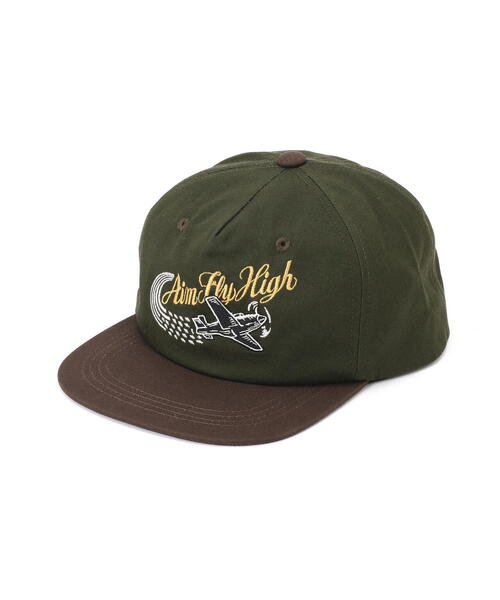 AVIREX(アヴィレックス)の「AUTHENTIC AimFlyHigh LOGO CAP / オーセンティック ロゴキャップ / AVIREX / アヴィレックス(キャップ・メンズ・ブラック/オリーブ系・F)」の12枚目の写真