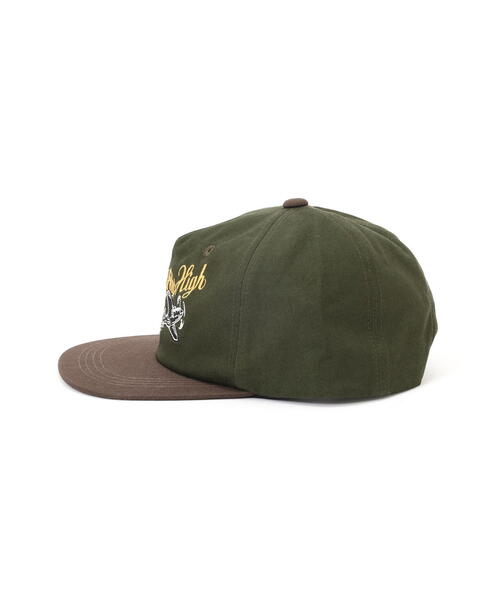 AVIREX(アヴィレックス)の「AUTHENTIC AimFlyHigh LOGO CAP / オーセンティック ロゴキャップ / AVIREX / アヴィレックス(キャップ・メンズ・ブラック/オリーブ系・F)」の14枚目の写真