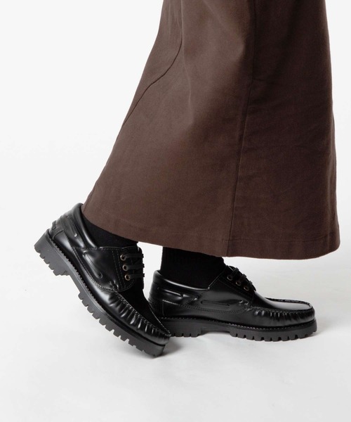 ARTESANOS(アルテサノス)の「ARTESANOS アルテサノス レザー モカシン デッキシューズ(モカシン/デッキシューズ・レディース・ブラック・38/39/35/36/37)」の12枚目の写真