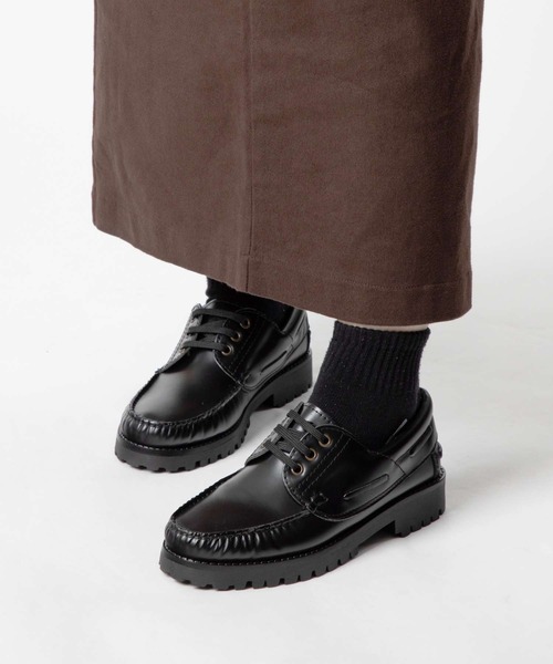 ARTESANOS(アルテサノス)の「ARTESANOS アルテサノス レザー モカシン デッキシューズ(モカシン/デッキシューズ・レディース・ブラック・38/39/35/36/37)」の9枚目の写真
