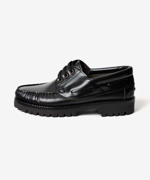 ARTESANOS(アルテサノス)の「ARTESANOS アルテサノス レザー モカシン デッキシューズ(モカシン/デッキシューズ・レディース・ブラック・38/39/35/36/37)」の2枚目の写真