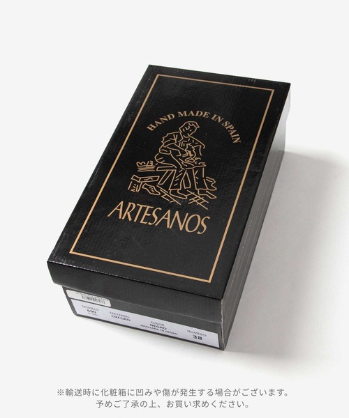 ARTESANOS(アルテサノス)の「ARTESANOS アルテサノス レザー モカシン デッキシューズ(モカシン/デッキシューズ・レディース・ブラック・38/39/35/36/37)」の5枚目の写真