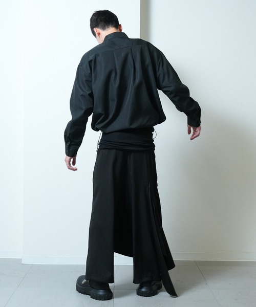 Ruze（ルゼ）の「Half zip pullover short blouson / ハーフジップ プルオーバー ショートブルゾン（その他アウター・メンズ・ブラック・FREE）」の7枚目の写真