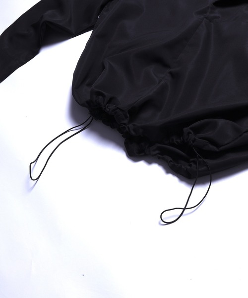 Ruze（ルゼ）の「Half zip pullover short blouson / ハーフジップ プルオーバー ショートブルゾン（その他アウター・メンズ・ブラック・FREE）」の10枚目の写真