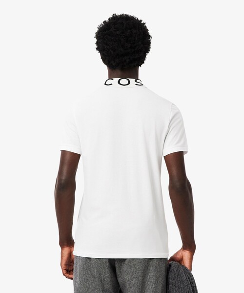 LACOSTE(ラコステ)の「ジャカードカラーポロシャツ(ポロシャツ・メンズ・ホワイト/ブラック/ライトブルー・3/4/5/6)」の16枚目の写真