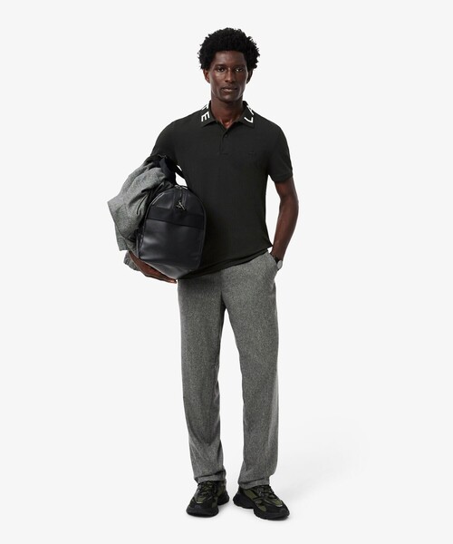 LACOSTE(ラコステ)の「ジャカードカラーポロシャツ(ポロシャツ・メンズ・ホワイト/ブラック/ライトブルー・3/4/5/6)」の20枚目の写真