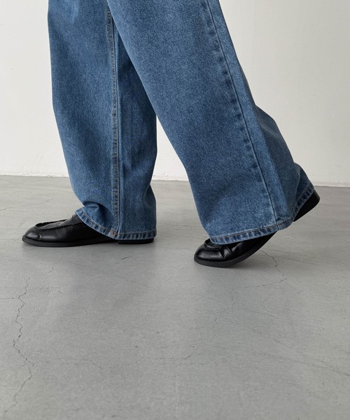 CANAL JEAN(キャナルジーン)の「diggity ボタンポケットデニムパンツ(デニムパンツ・レディース・インディゴブルー/ライトブルー/ダークインディゴブルー・MEDIUM/SMALL)」の18枚目の写真