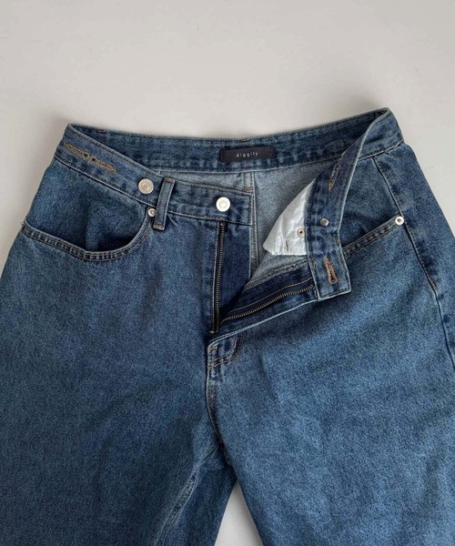 CANAL JEAN(キャナルジーン)の「diggity ボタンポケットデニムパンツ(デニムパンツ・レディース・インディゴブルー/ライトブルー/ダークインディゴブルー・MEDIUM/SMALL)」の19枚目の写真