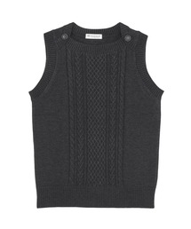 TOKYO SHIRTS（トウキョウシャツ）の「アンチピリング ボートネック ベスト（ベスト・レディース）」