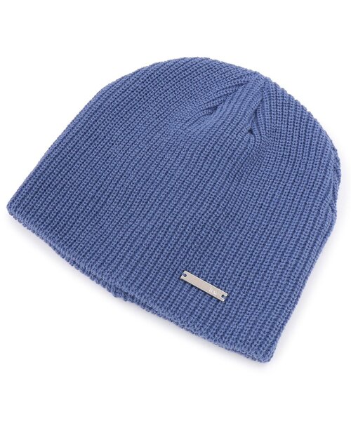 LOVETOXIC(ラブトキシック)の「【LTXC】プレートリブビーニー(ニットキャップ/ビーニー・キッズ・オフホワイト/ブルー/グレー/ブラック・F)」の4枚目の写真